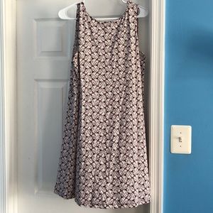 Loft scoop back sweet tea knit dress